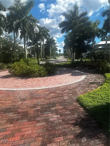 a view of road with trees