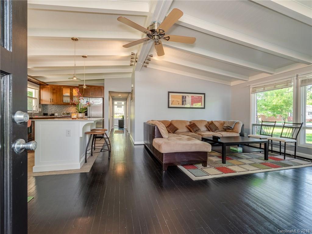 525 Scaleybark Road Charlotte, NC 28209 - Photo 4 of 24 a living room with furniture window and wooden floor