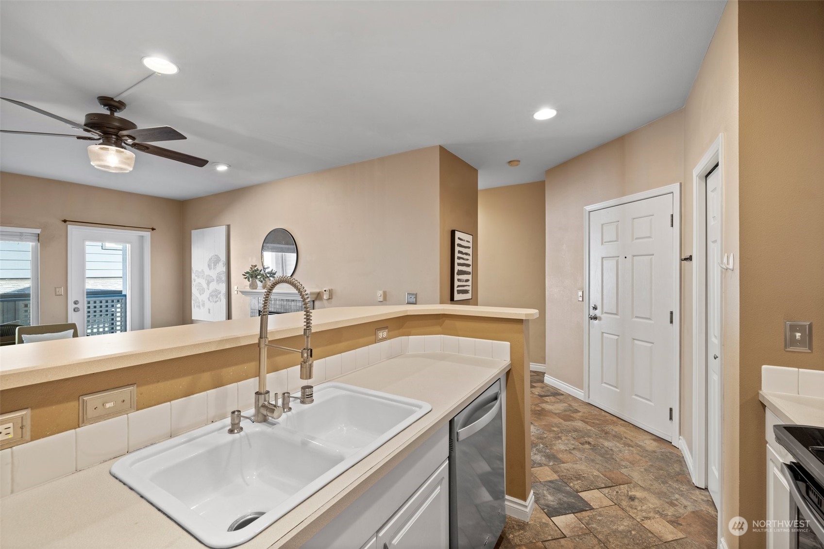 23908 Bothell Everett Highway, Unit B203 Bothell, WA 98021 - Photo 9 of 15 a bathroom with a sink and a mirror