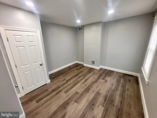 wooden floor in an empty room
