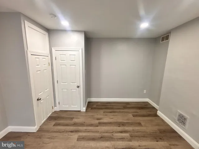 wooden floor in an empty room