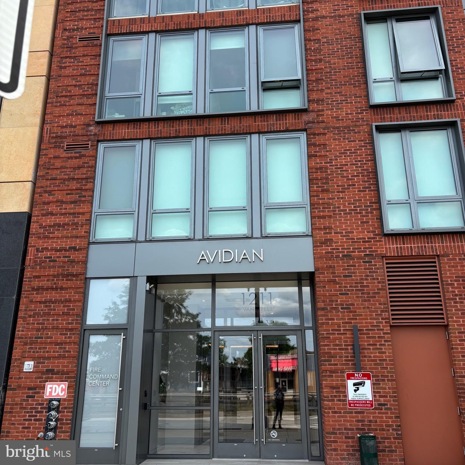 a view of a building with a window