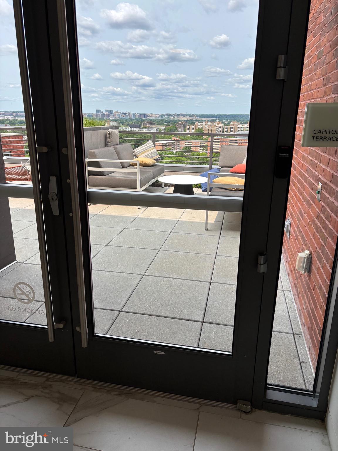 1211 Van Street Southeast, Unit 310 Washington, DC 20003 - Photo 48 of 49 a view of a glass door