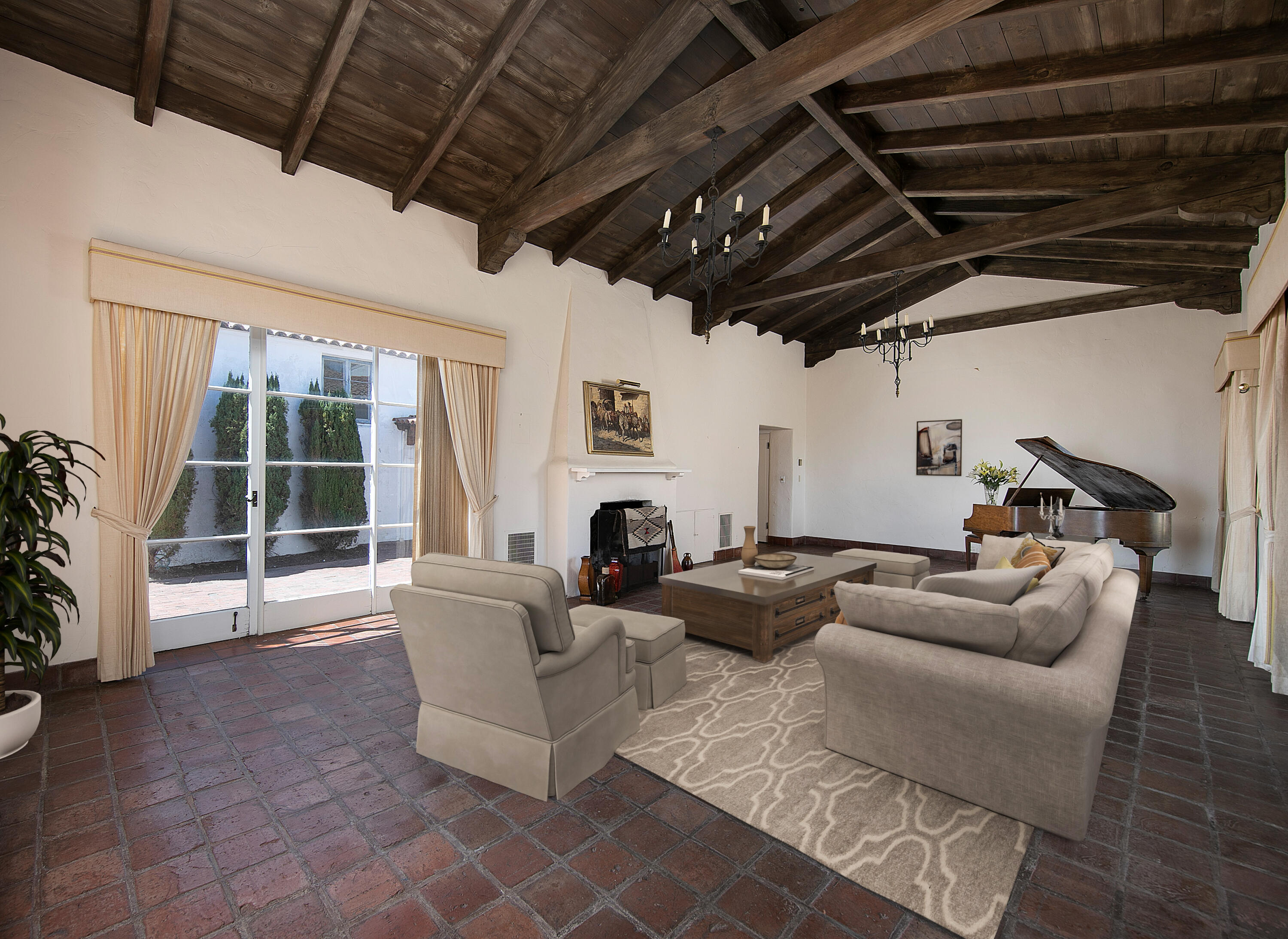 903 Arbolado Road Santa Barbara, CA 93103 - Photo 11 of 33 LR is staged for photo
