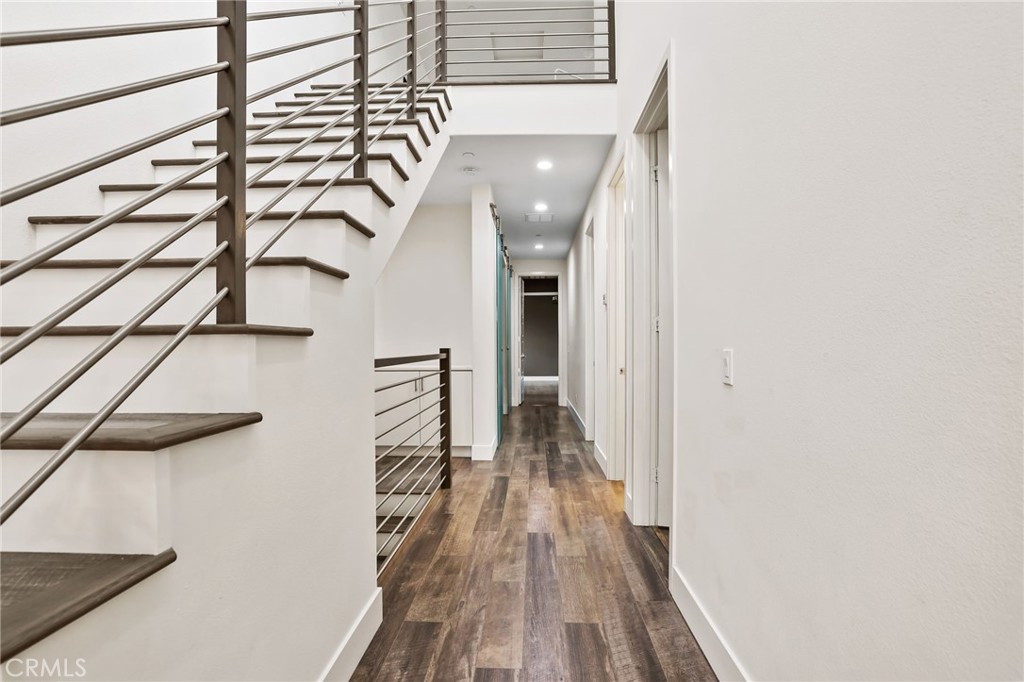 51 Prominence Lake Forest, CA 92630 - Photo 20 of 60 a view of entryway and hall with wooden floor