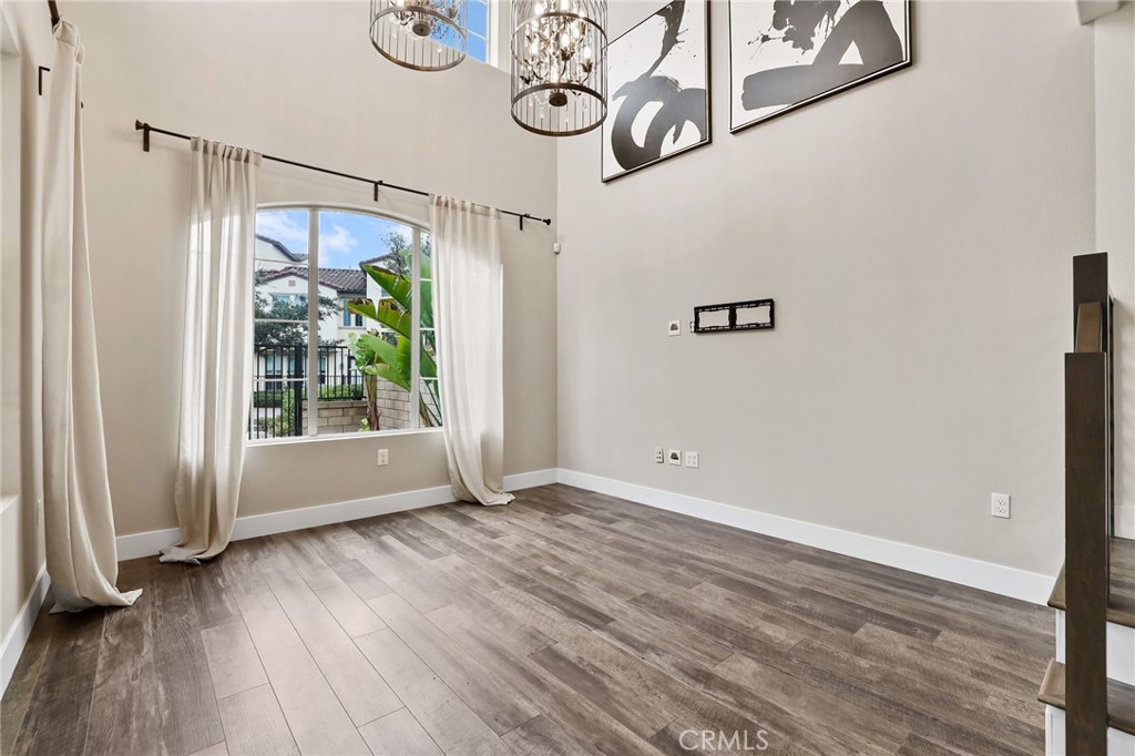 51 Prominence Lake Forest, CA 92630 - Photo 7 of 60 a view of an entryway with wooden floor