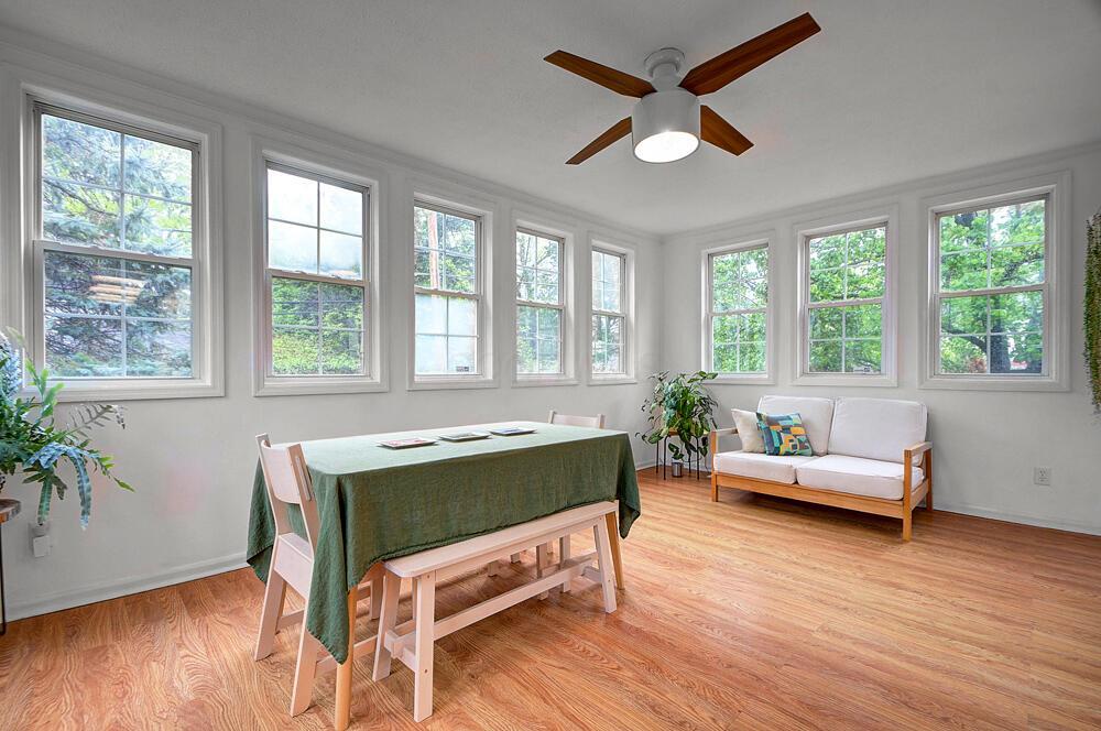 668 Enfield Road Columbus, OH 43209 - Photo 10 of 46 Bright and roomy dining room could also be a sun room or family room.