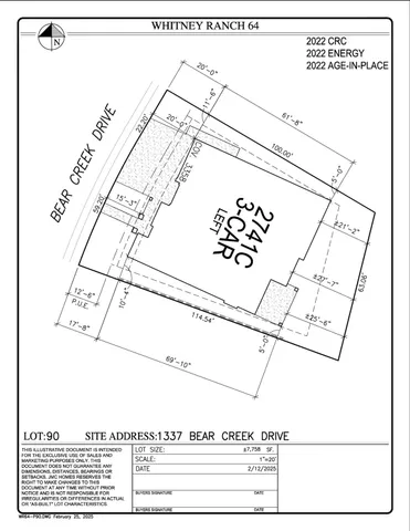 $1,129,990 | 1337 Bear Creek Drive, Rocklin, CA 95765