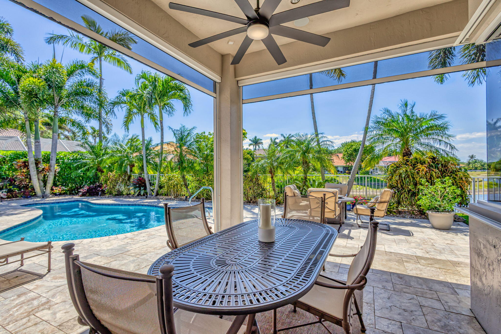 547 Robin Lane Jupiter, FL 33458 - Photo 54 of 78 Covered Lanai