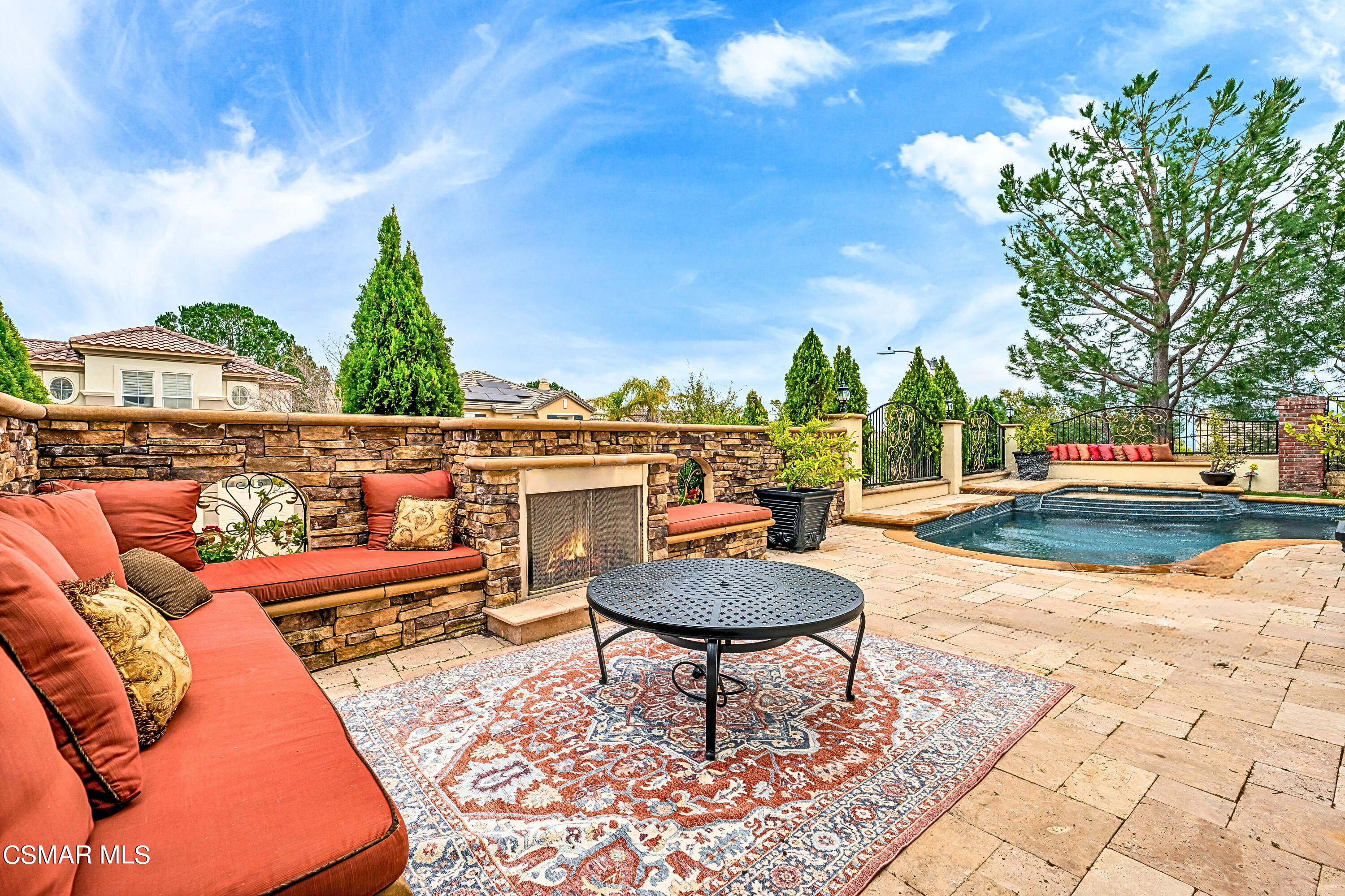 6196 Deerhill Road Oak Park, CA 91377 - Photo 43 of 46 a outdoor view with a sitting space