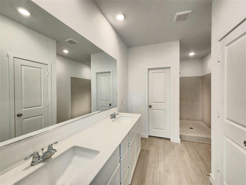 6814 Welsh Drive Princeton, TX 75407 - Photo 9 of 16 a bathroom with a sink and a mirror