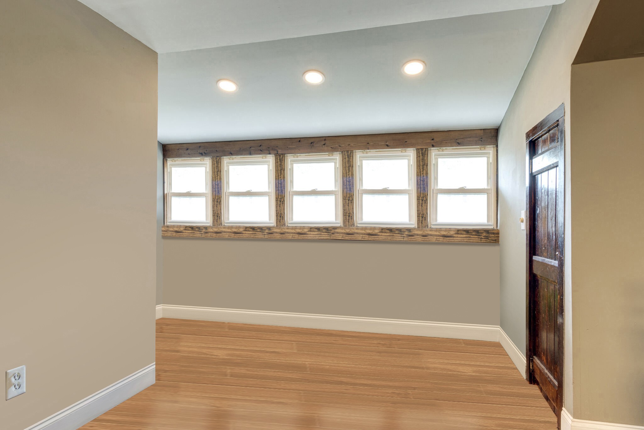 430 Center Avenue Dickson, TN 37055 - Photo 13 of 14 a view of an empty room with wooden floor and a window