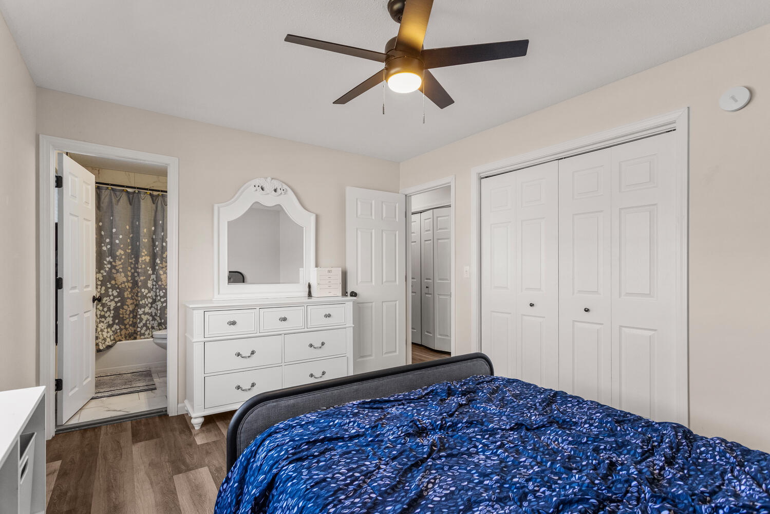 2317 Brookshire East Champaign, IL 61821 - Photo 18 of 32 a bedroom with a bed and a dresser