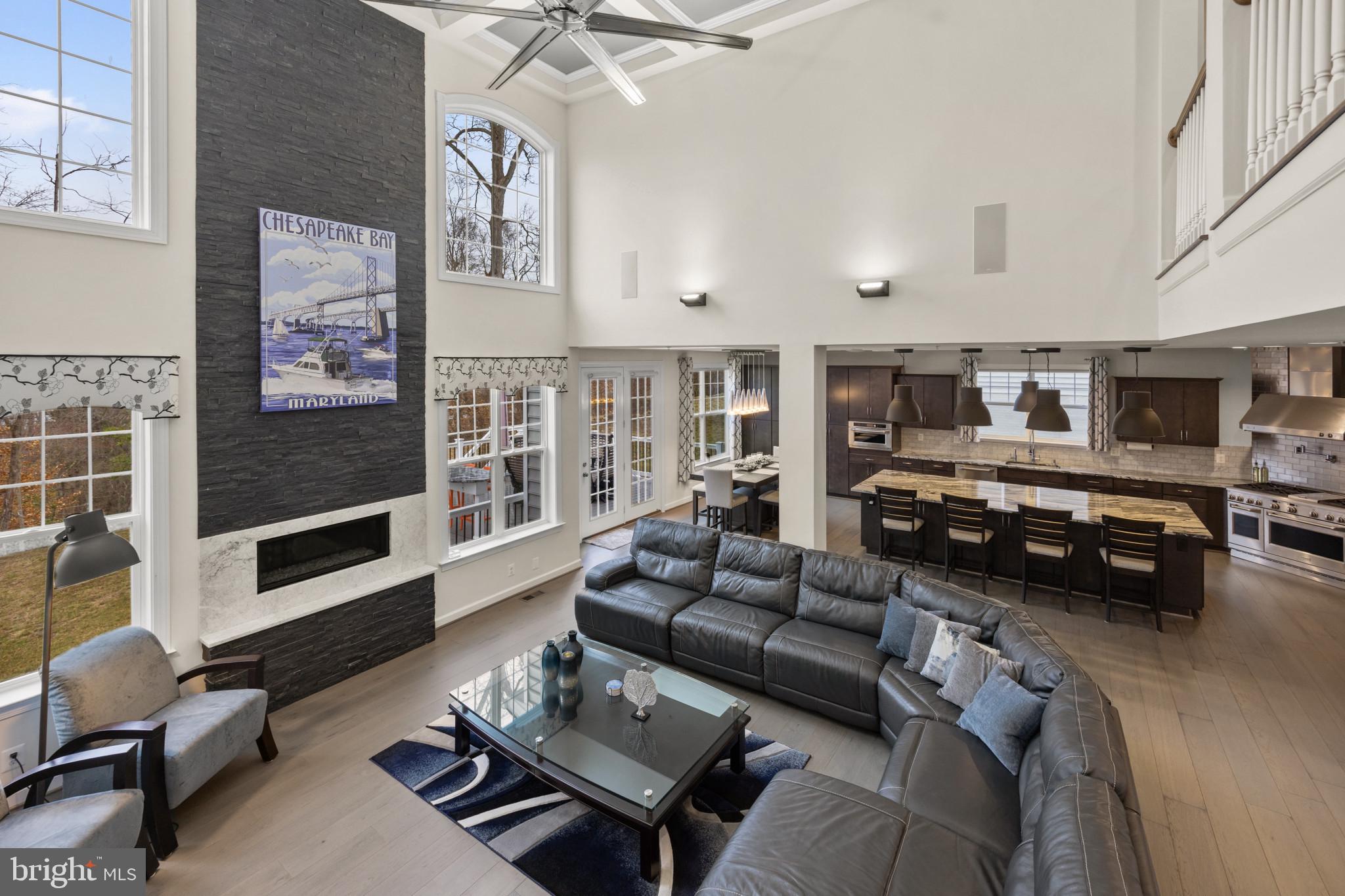 155 Moore Road Arnold, MD 21012 - Photo 14 of 28 View from above into Great Room