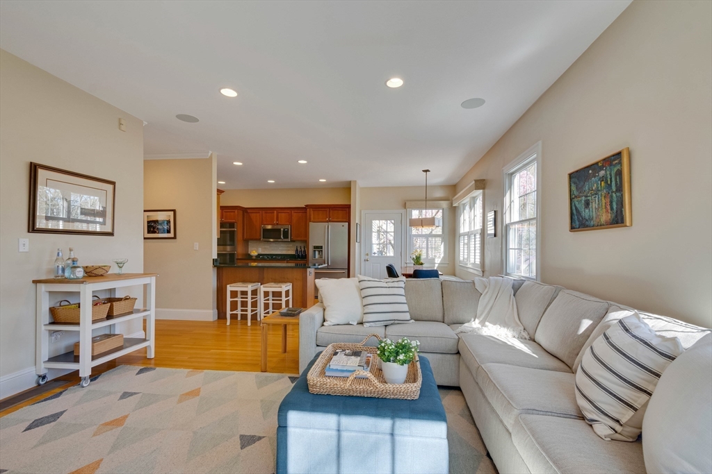 29 Old Bridge Road Concord, MA 01742 - Photo 35 of 40 a living room with furniture and a flat screen tv