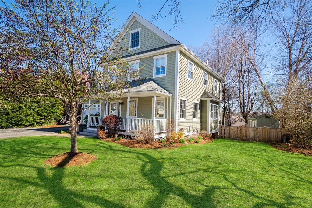 29 Old Bridge Road Concord, MA 01742 - Photo 39 of 40 a front view of house with yard and green space