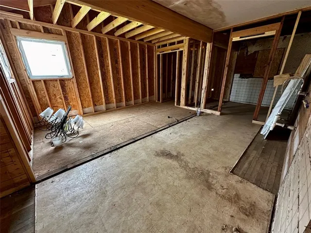 a view of an entryway with staircase