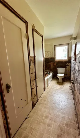 a view of an front door