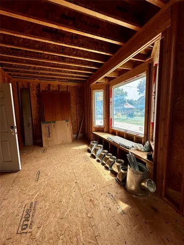 a room with furniture and equipment