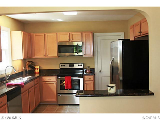 4924 Bethlehem Road Richmond, VA 23230 - Photo 2 of 14 Kitchen - All New Cabinets, Ceramic Tile Floor, Gr