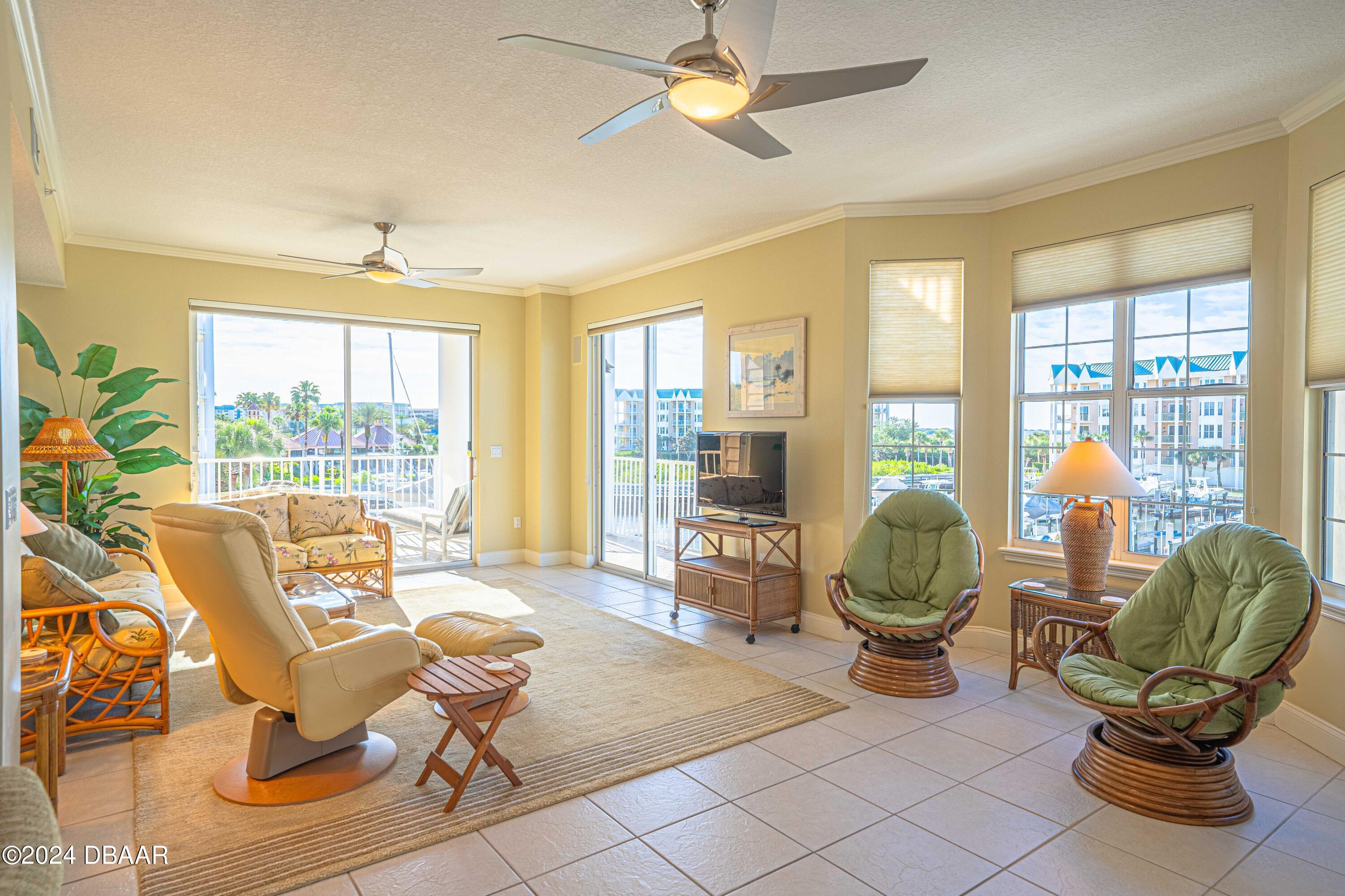 4625 Rivers Edge Village Lane, Unit 5301 Ponce Inlet, FL 32127 - Photo 11 of 50 LIVING ROOM
