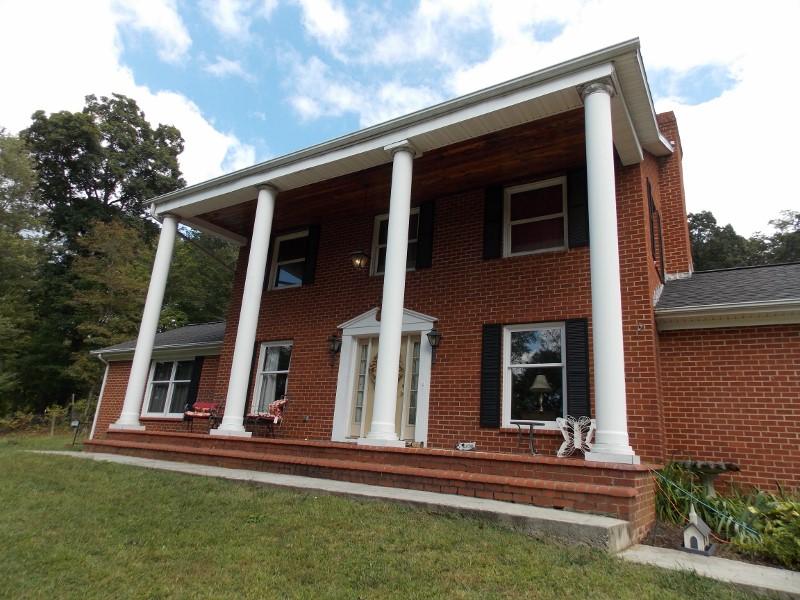 1612 Stonewall Road Northeast Check, VA 24072 - Photo 6 of 43 front view of house with a yard
