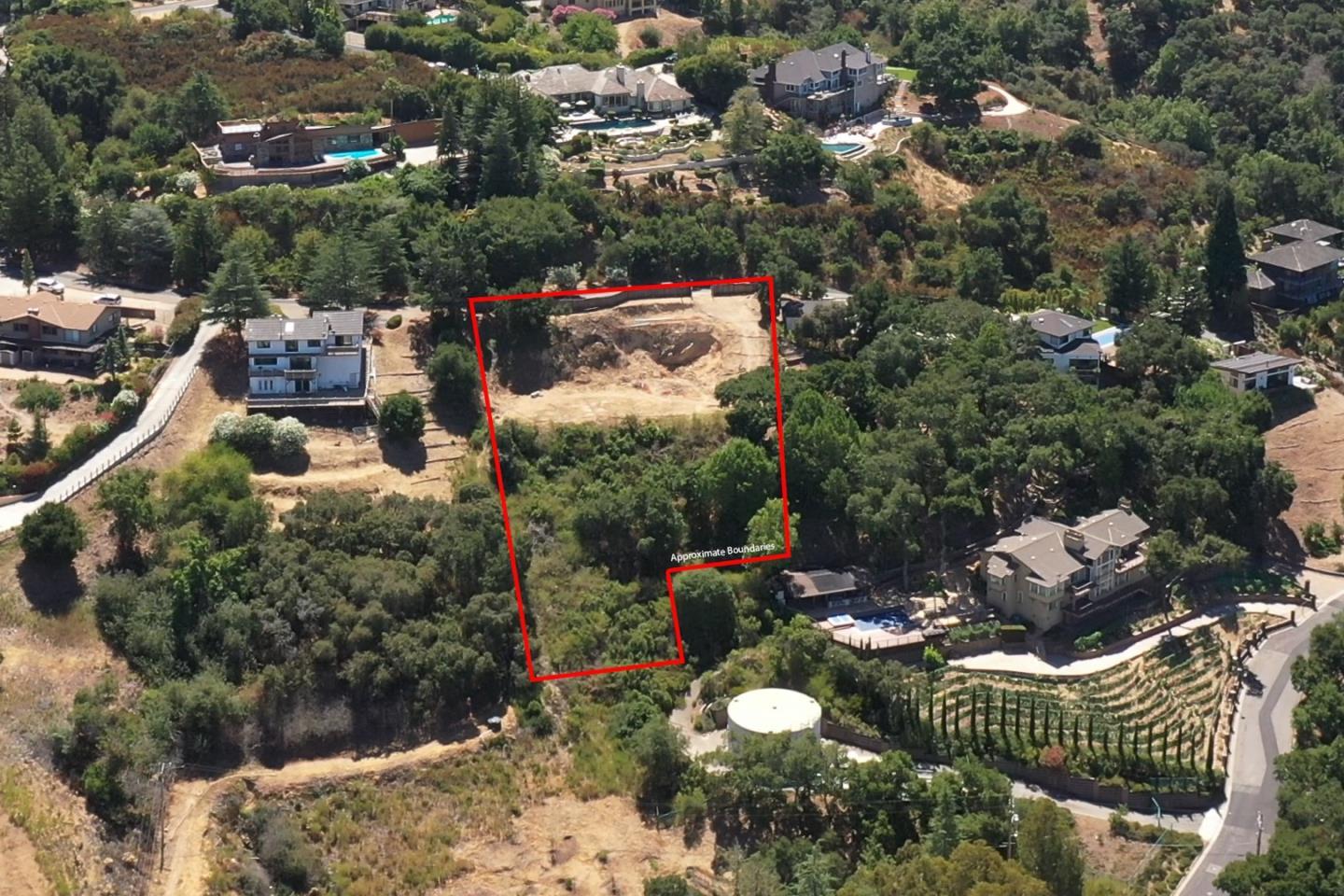 16227 Maya Way Los Gatos, CA 95030 - Photo 19 of 27 a view of a house and outdoor space