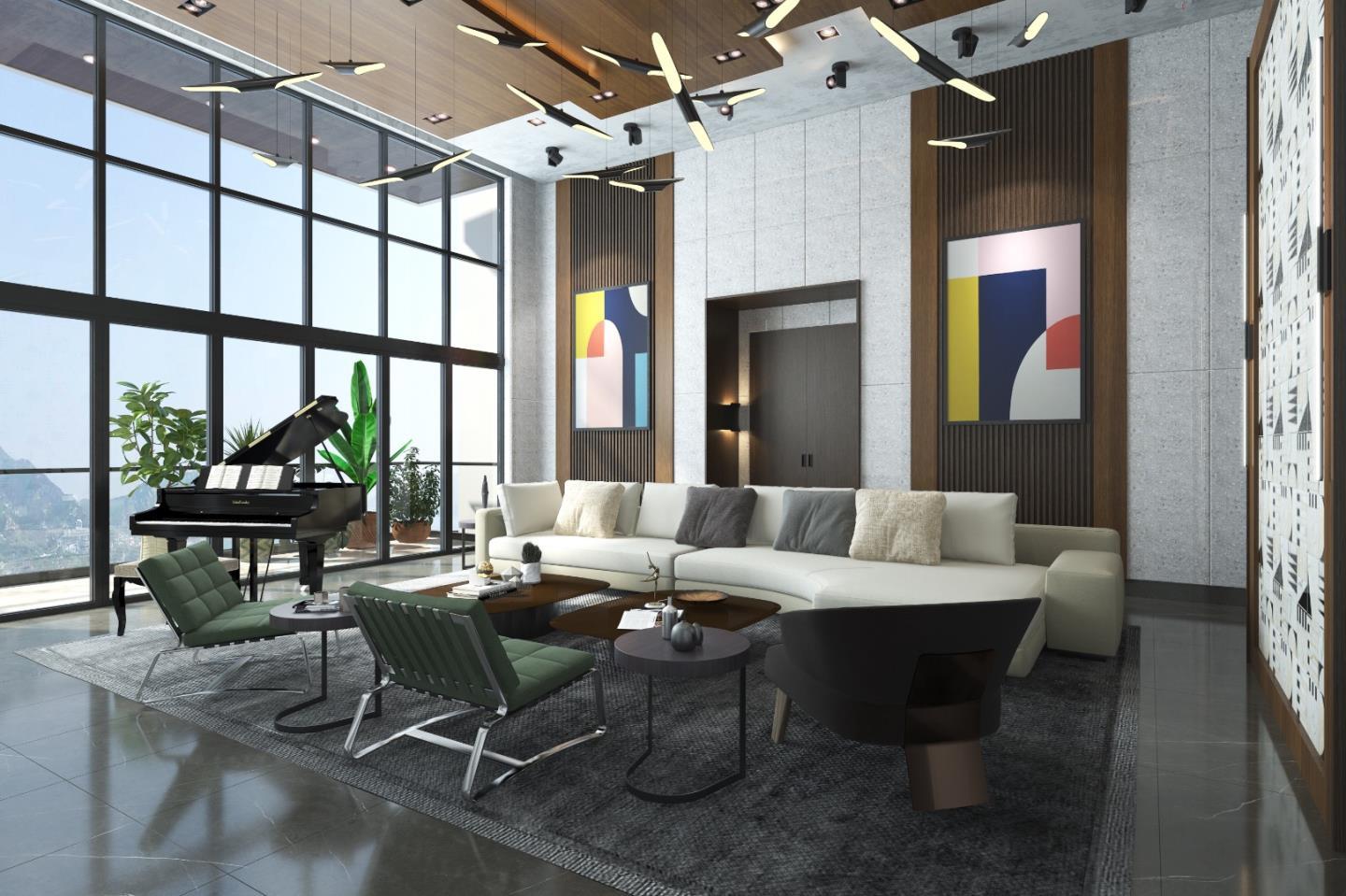 16227 Maya Way Los Gatos, CA 95030 - Photo 4 of 27 a living room with furniture a fireplace and a table