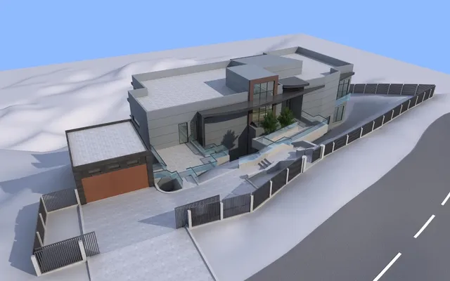 a balcony with view of living room