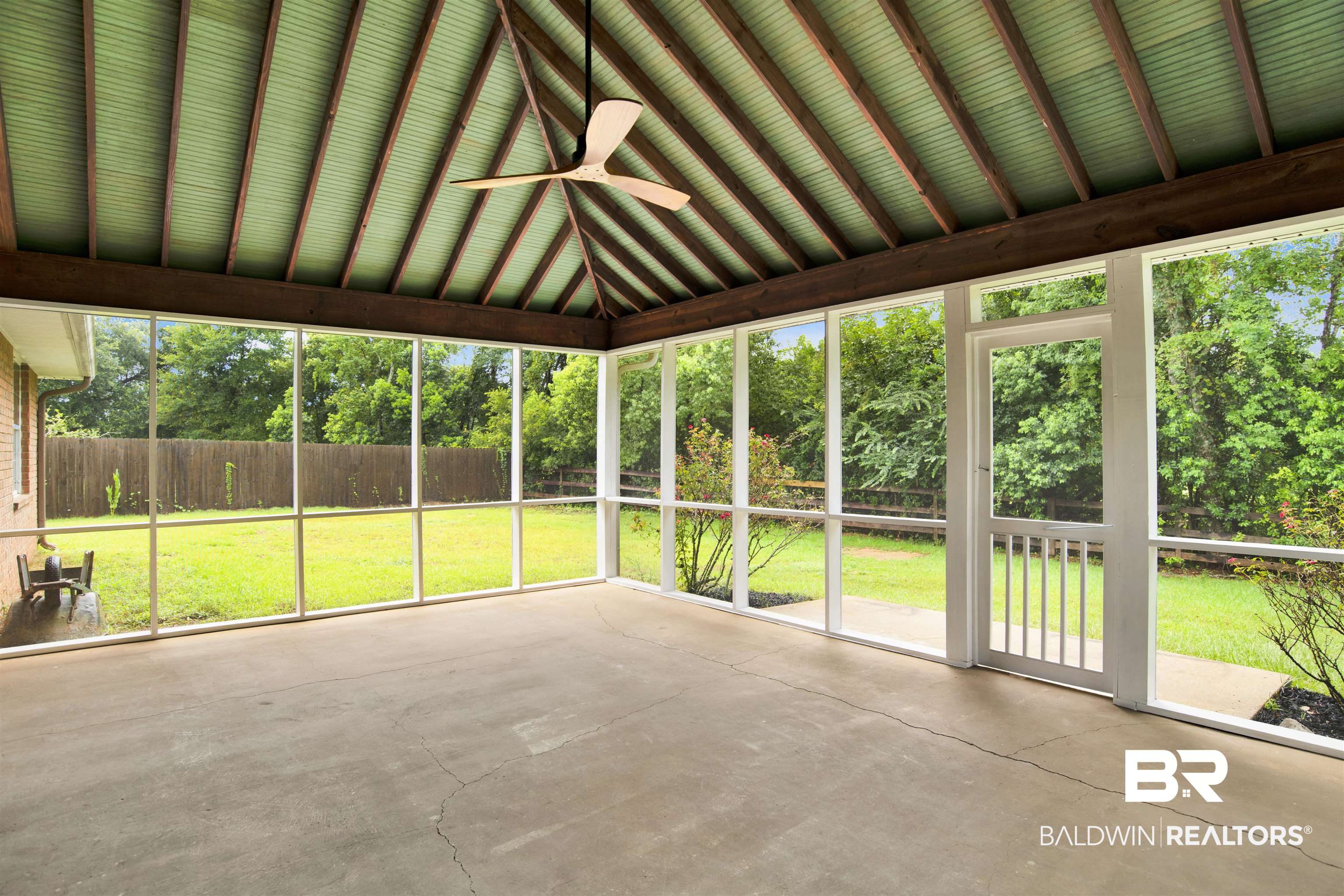 119 Destrehan Road Fairhope, AL 36532 - Photo 28 of 38 Large screened porch