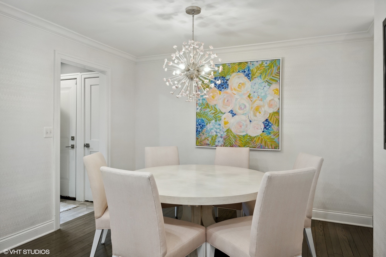17 Meadowview Road Northfield, IL 60093 - Photo 17 of 50 a dining room with furniture and chandelier