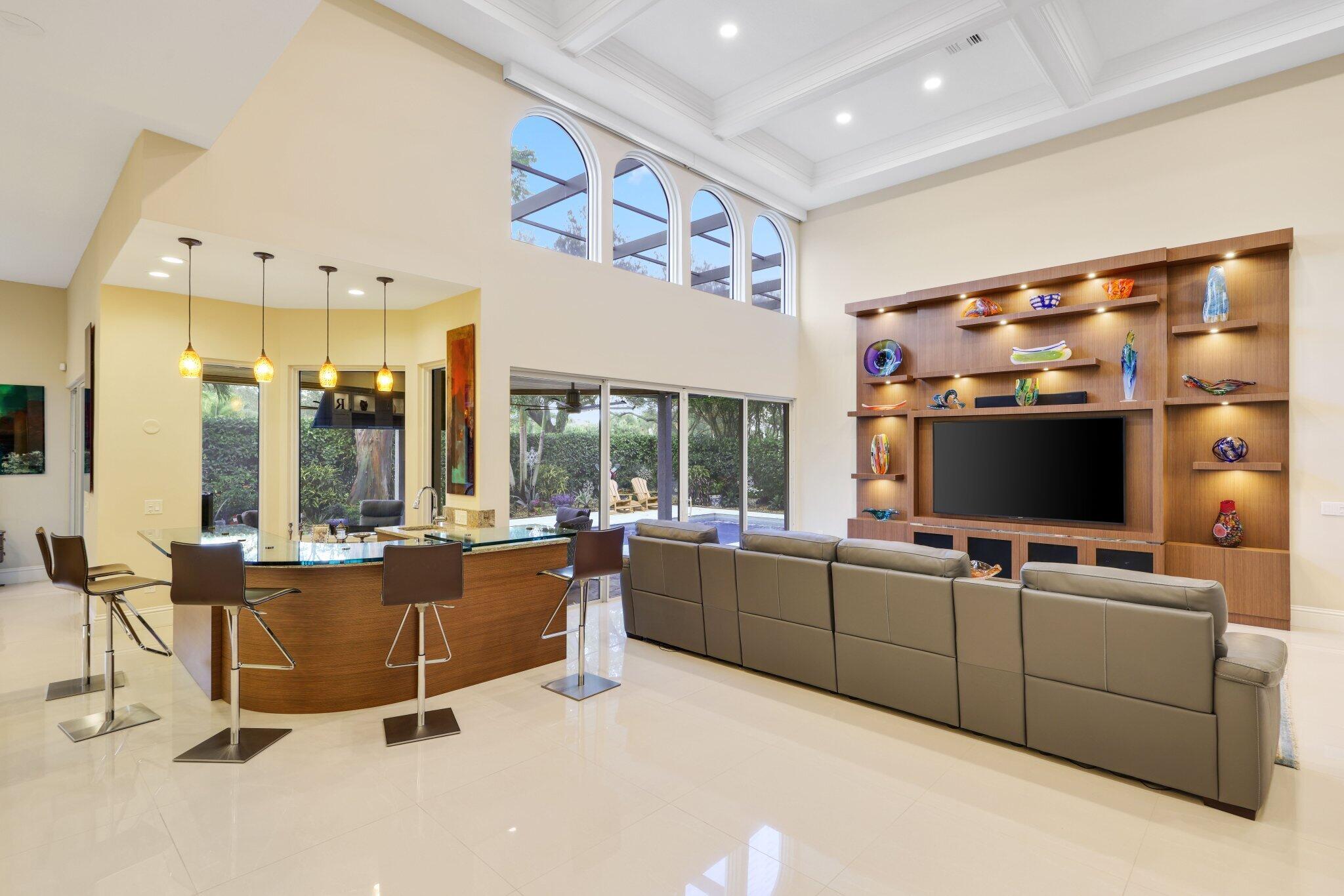 7039 Mandarin Drive Boca Raton, FL 33433 - Photo 10 of 53 Living Room and Bar