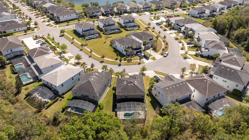 4561 Cabello Loop Kissimmee, FL 34746 - Photo 14 of 100 an aerial view of residential house with outdoor space