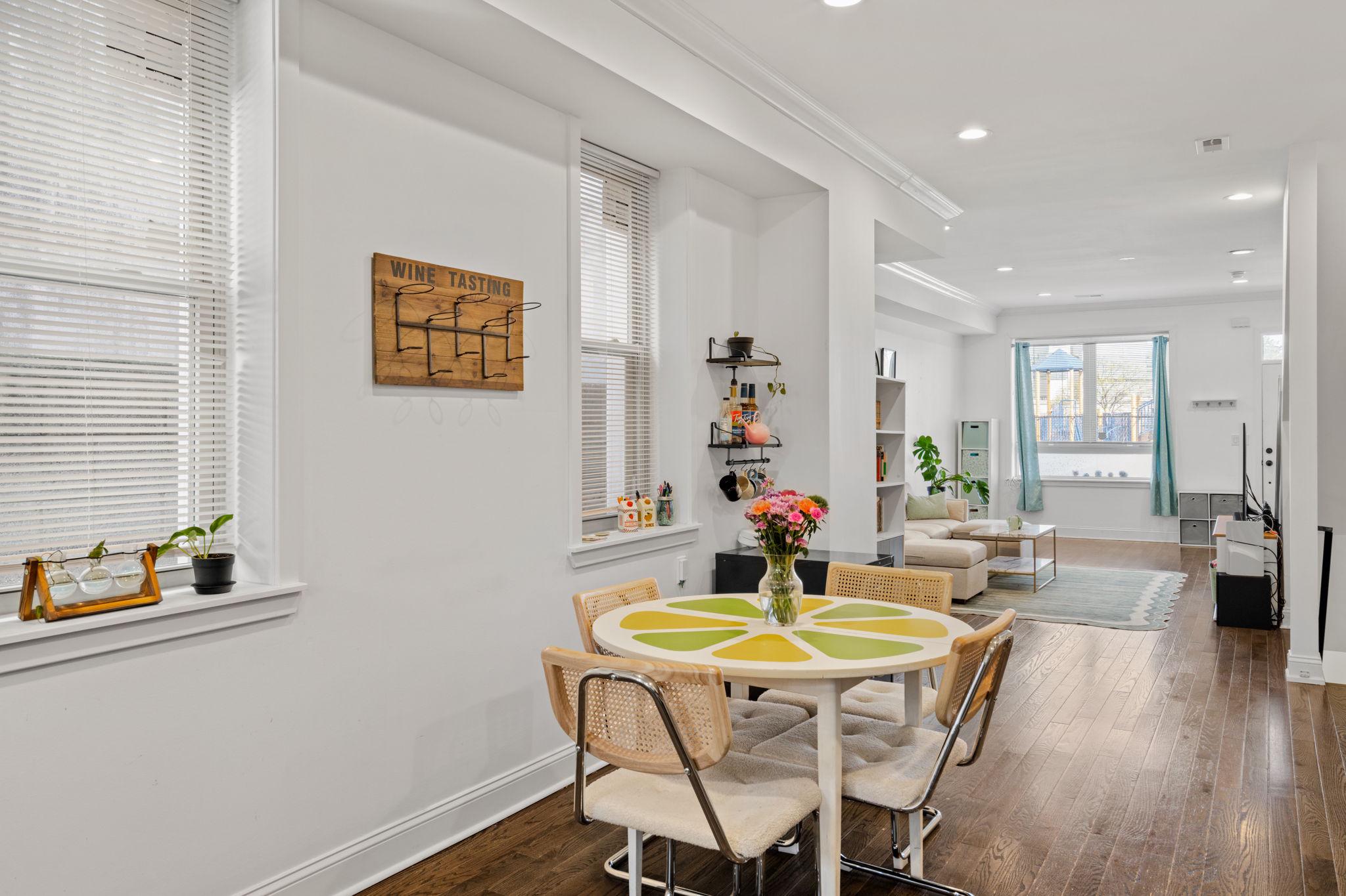 2924 Wharton Street Philadelphia, PA 19146 - Photo 4 of 29 a dining room with furniture and wooden floor