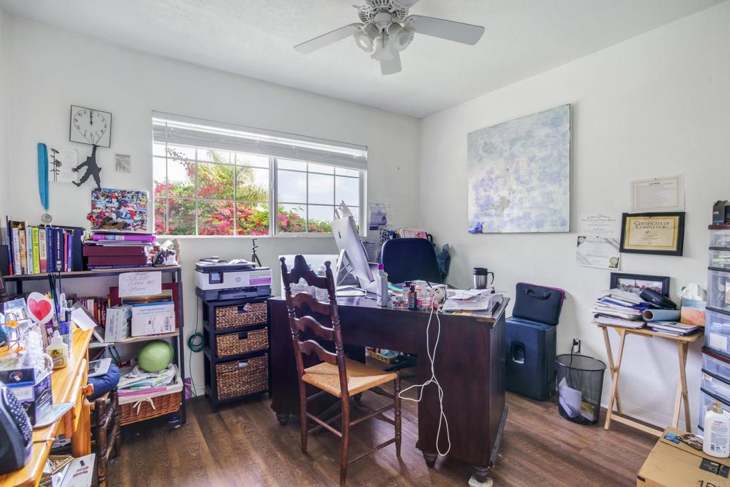 306 Fowles Street Oceanside, CA 92054 - Photo 13 of 29 a view of a workspace with furniture and a window
