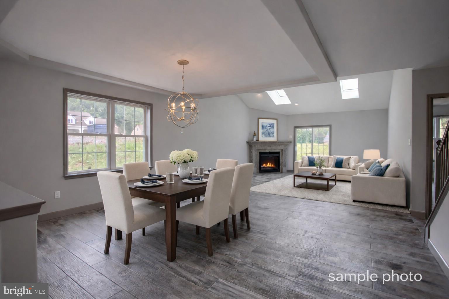 11 Castle Drive Robesonia, PA 19551 - Photo 5 of 19 a view of a dining room with furniture window and wooden floor