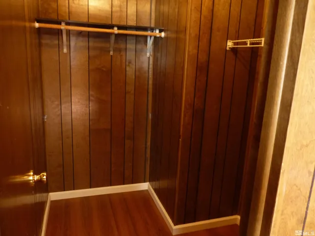 a view of wooden floor and staircase