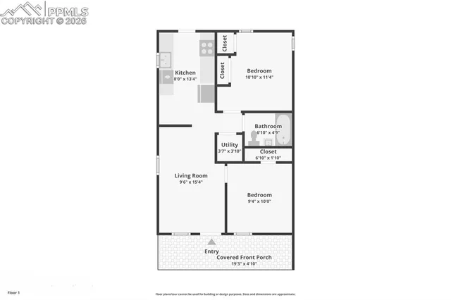 a picture of a floor plan