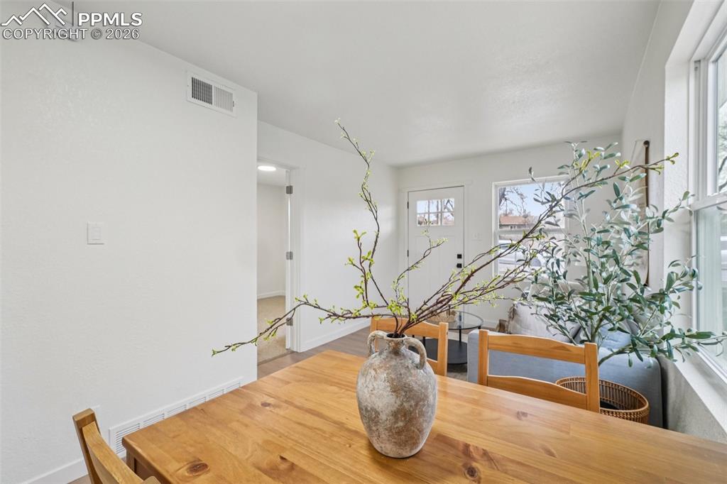 740 East Rio Grande Street Colorado Springs, CO 80903 - Photo 10 of 25 a view of entryway and hall with a wooden floor