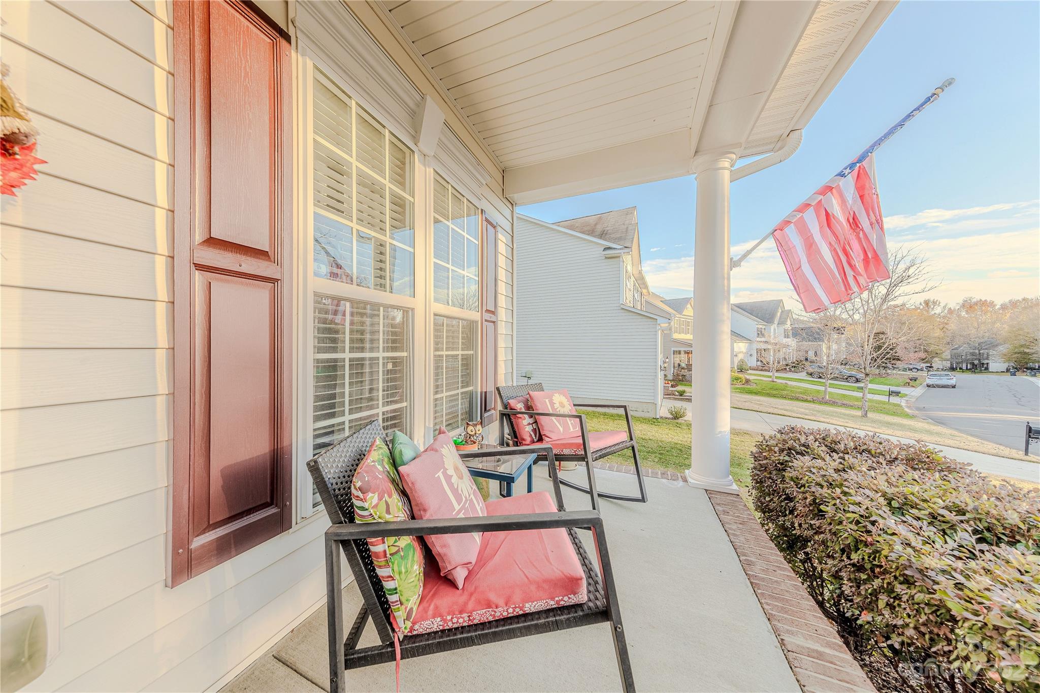 342 Lorraine Road Fort Mill, SC 29708 - Photo 3 of 34 a view of a chairs and table in the balcony