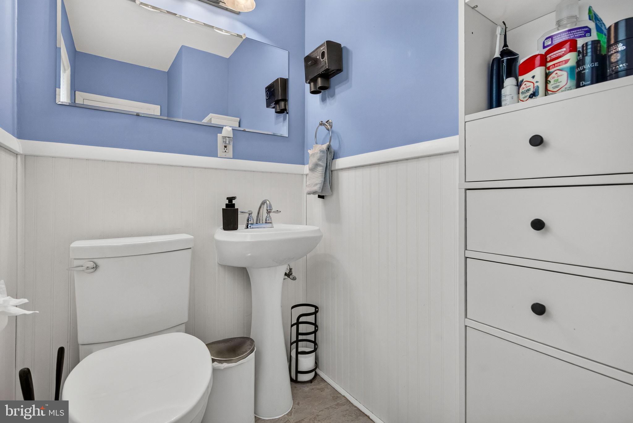 12 Woodbridge Road Gibbsboro, NJ 08026 - Photo 30 of 45 a bathroom with a toilet and a sink
