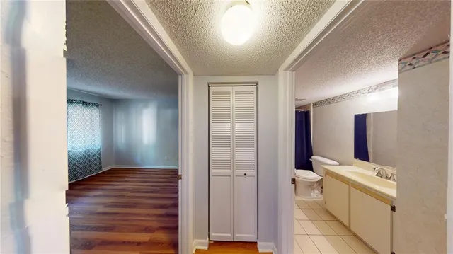 a view of bathroom with shower
