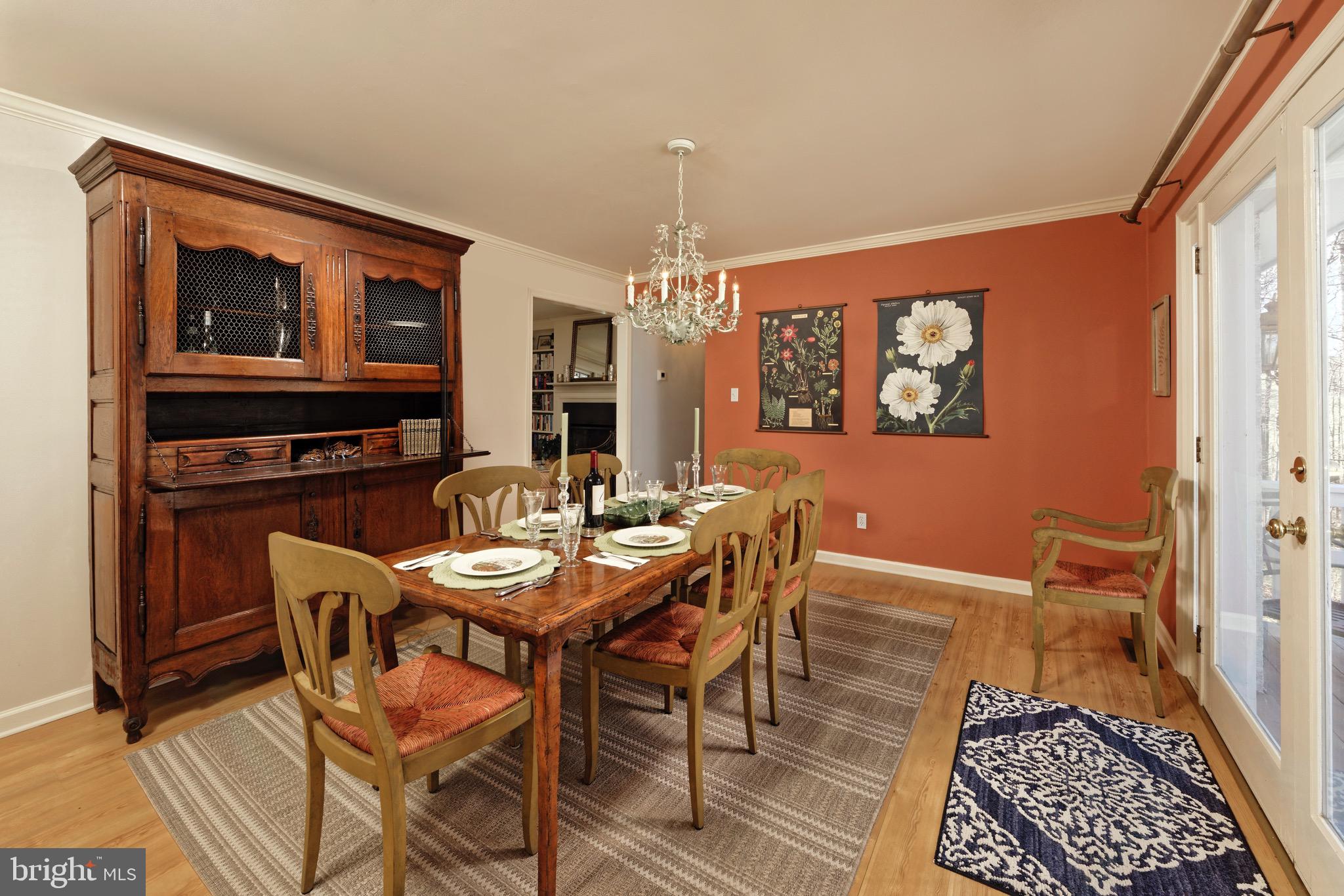 3566 Zulla Road The Plains, VA 20198 - Photo 9 of 50 Dining room has hallway to 3 bedrooms
