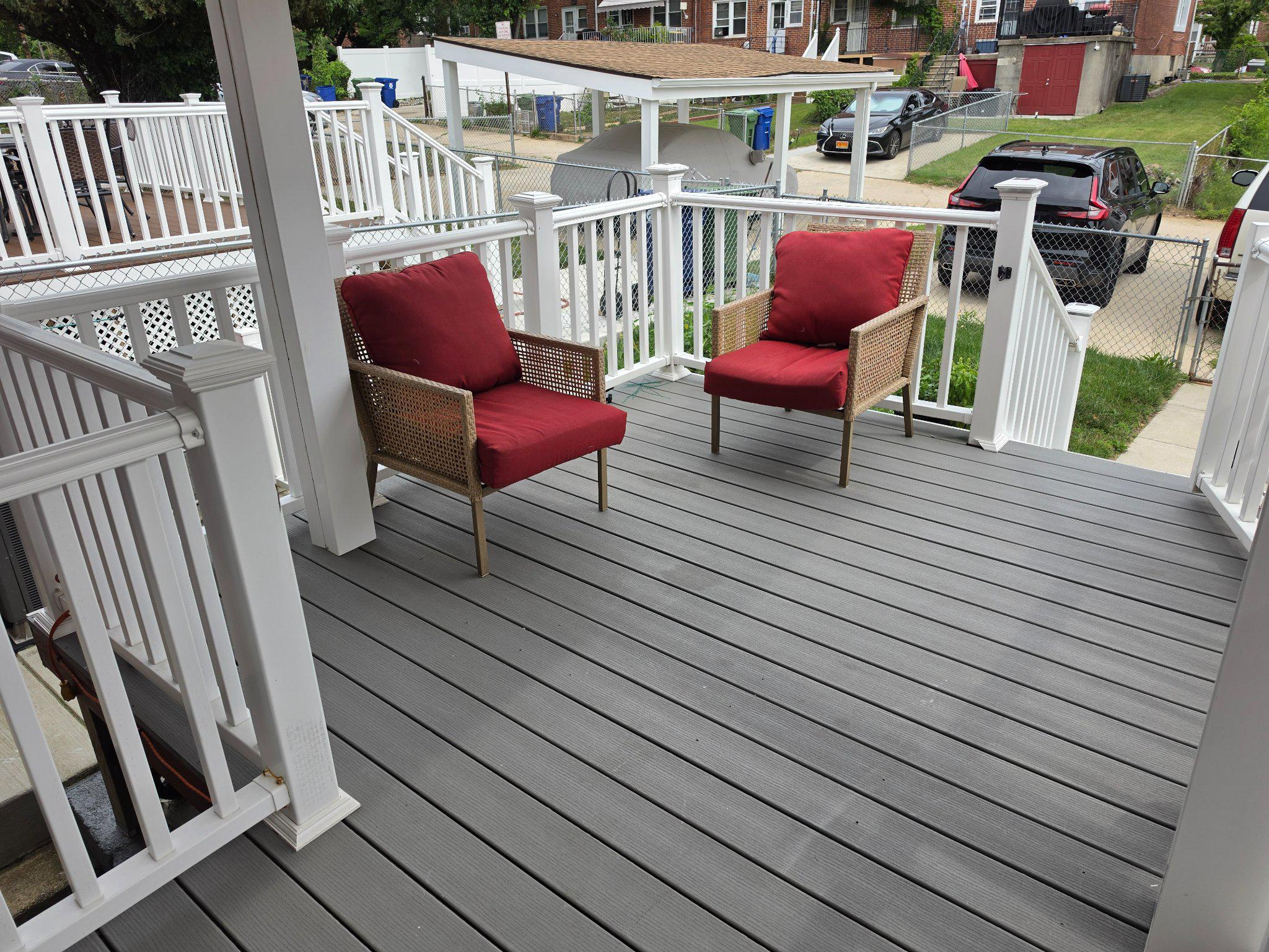 1328 Cedarcroft Road Baltimore, MD 21239 - Photo 35 of 39 Spacious deck perfect for outdoor entertaining.