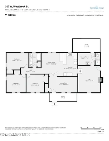 $221,900 | 307 West Westbrook Street, Wallace, NC 28466