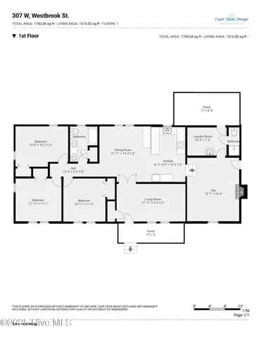 $219,900 | 307 West Westbrook Street, Wallace, NC 28466