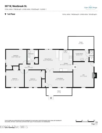 $221,900 | 307 West Westbrook Street, Wallace, NC 28466