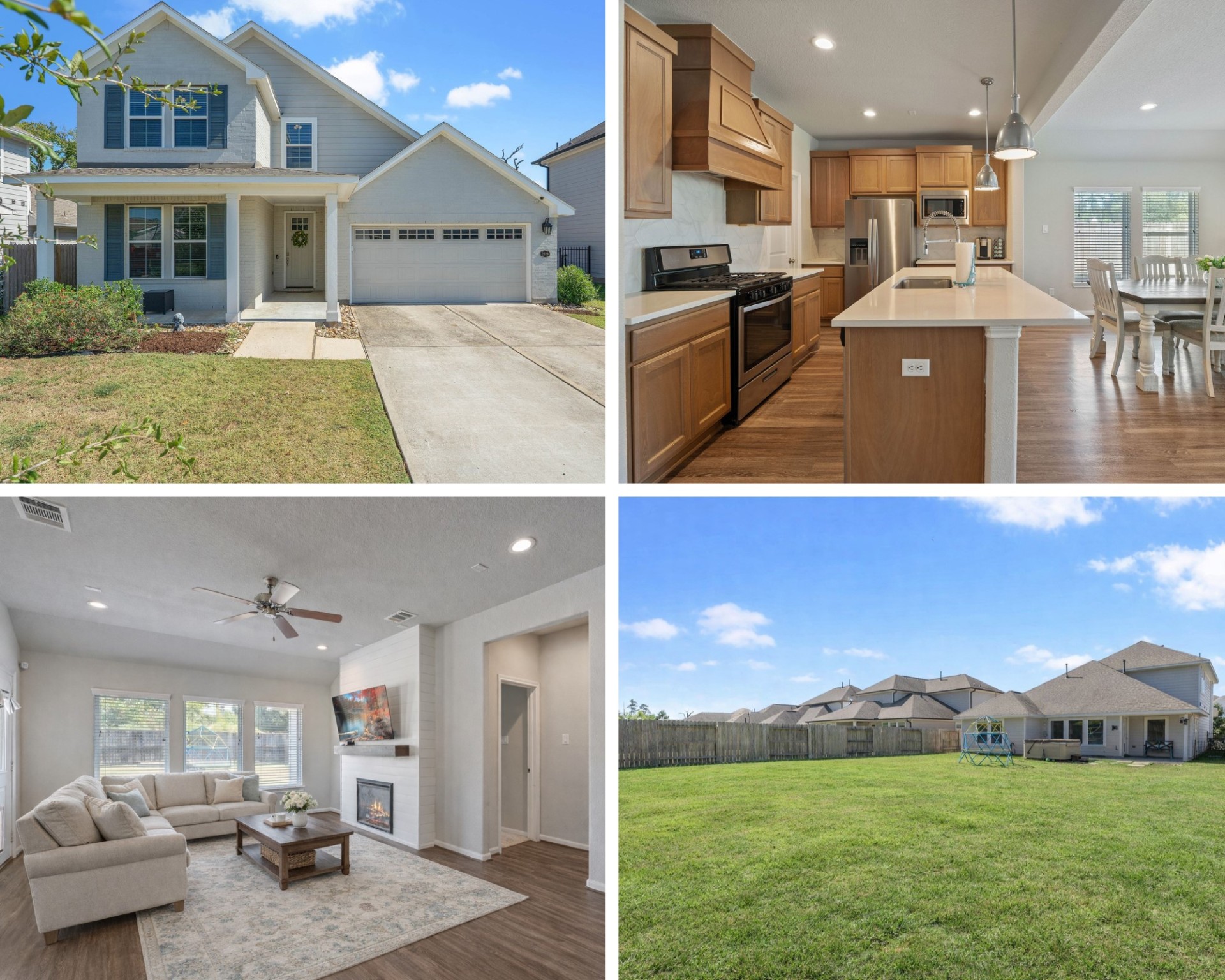 a view of kitchen with living room and couches
