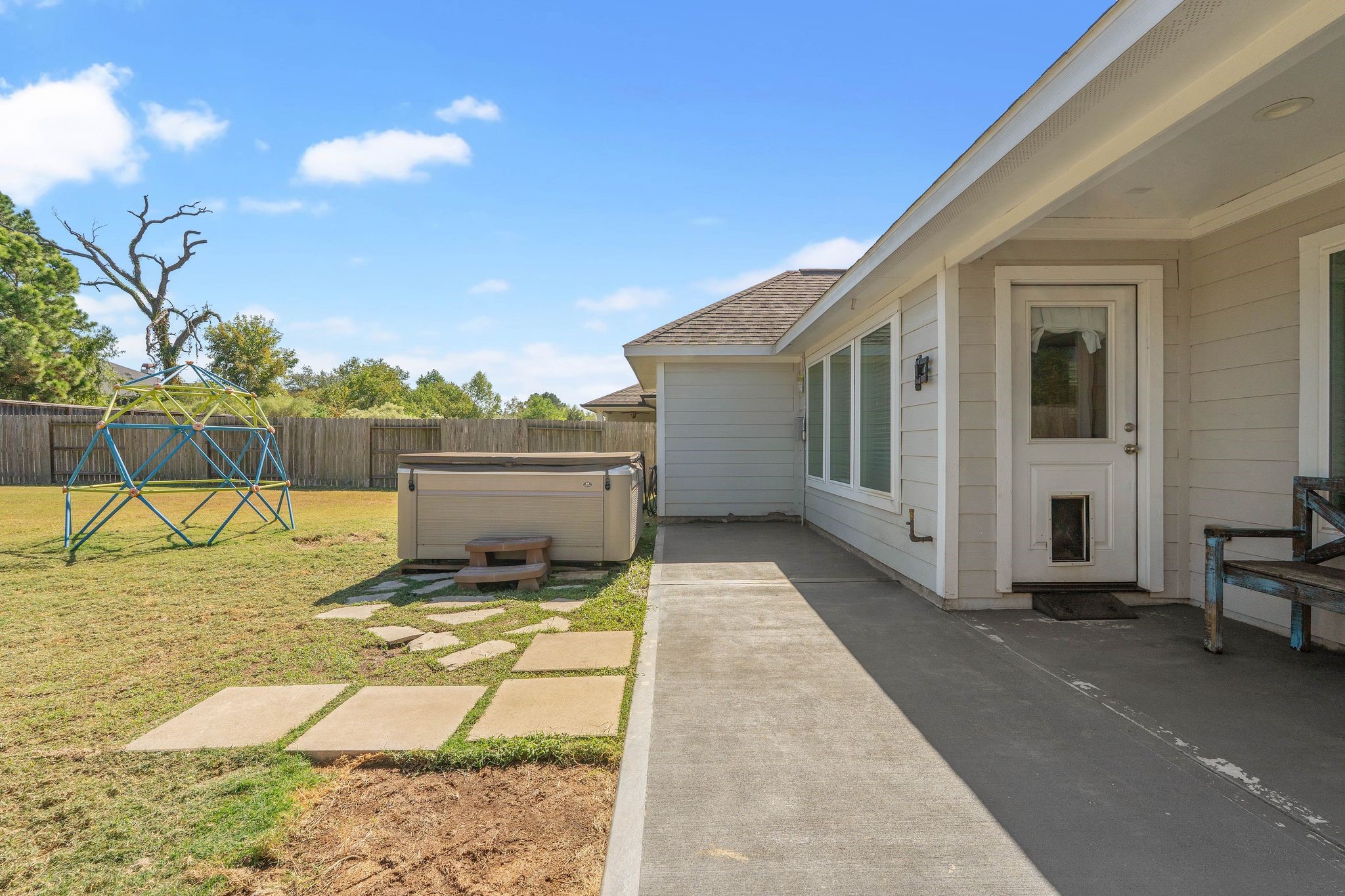 2328 Hagerman Road Conroe, TX 77384 - Photo 36 of 45 a view of a house with backyard