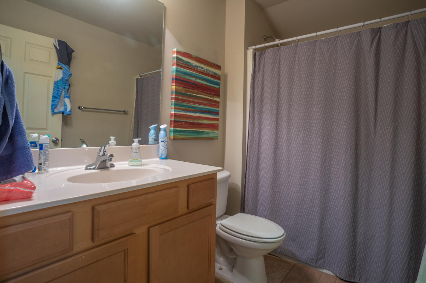 40 Myrtle Oak Way Santa Rosa Beach, FL 32459 - Photo 22 of 42 a bathroom with a sink a toilet and shower